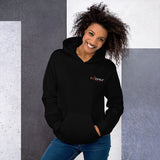 Womens Embroidered Unisex Hoodie